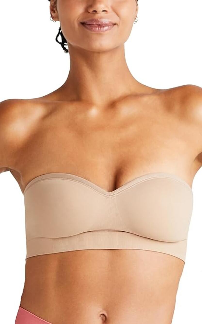 Yummie Women's Medium Peyton Seamless Wire-Free Convertible Strapless Bra I3-18